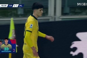 替补神兵！普利西奇登场首次触球就破门，米兰2-2扳平都灵！